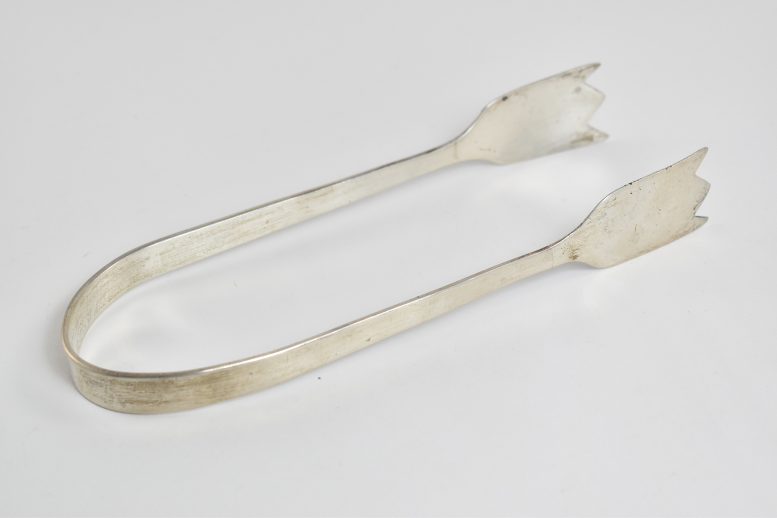 Sterling Silver Sanborn Mid Century Mexican Ice Tongs