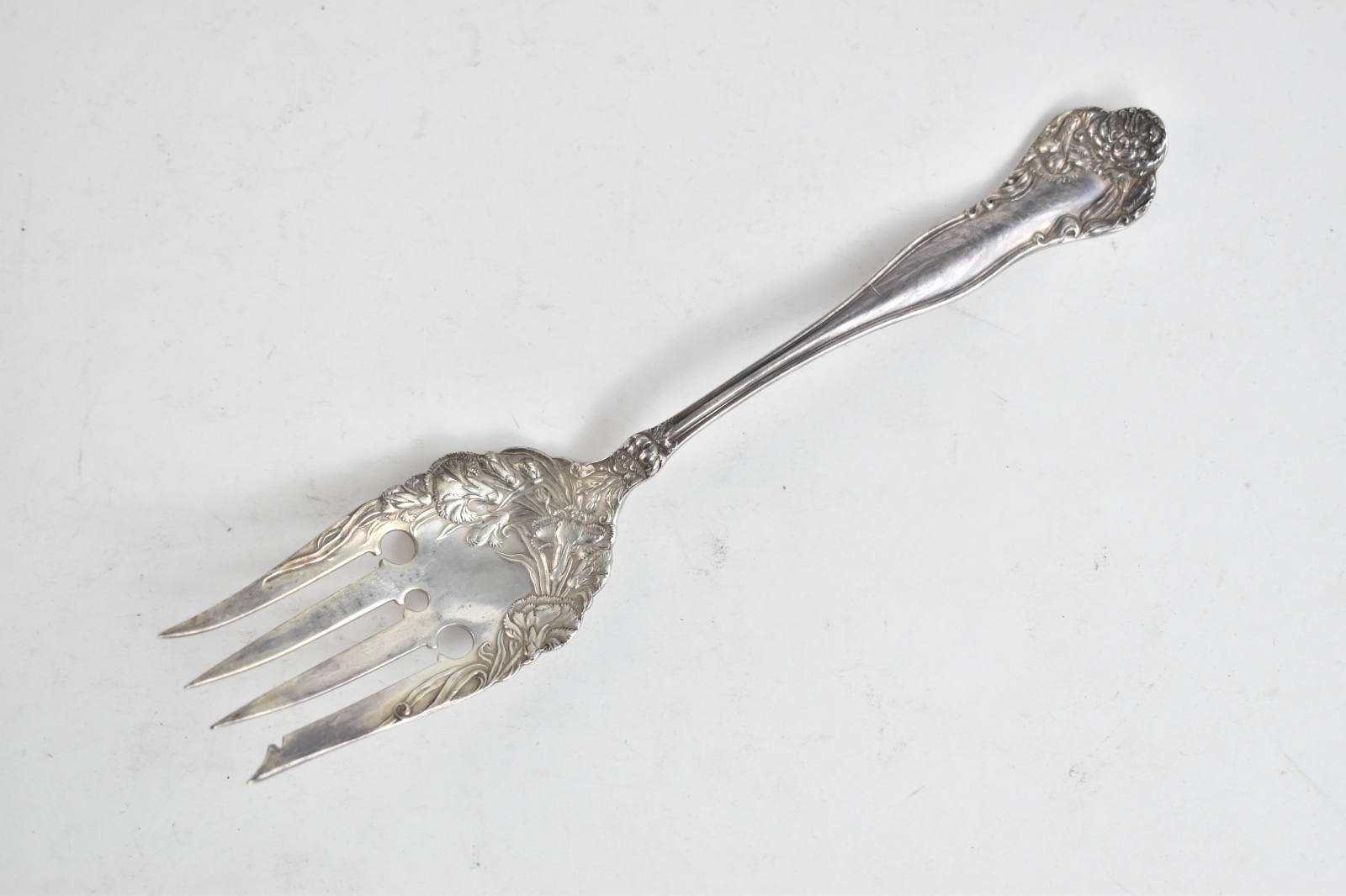 Sterling Silver Simpson Hall Miller Berwick Int'l Stratford Cold Meat Fork