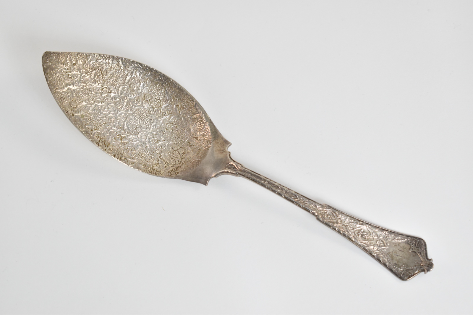 Sterling Silver Tiffany & Co. Persian Pattern Ice Cream Serving Spoon