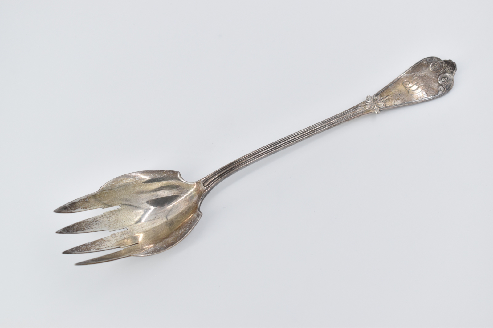 Sterling Silver Tiffany & Co Salad Serving Fork