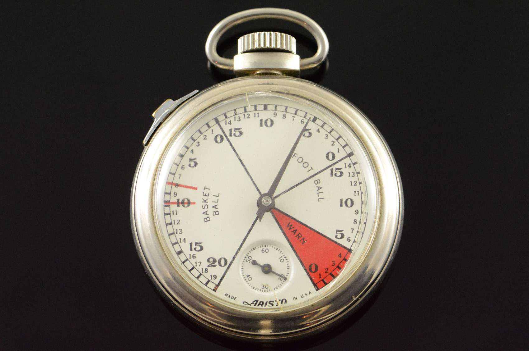 Vintage Aristo Manual Wind Sports Period Timer 50mm Case Pocket Watch