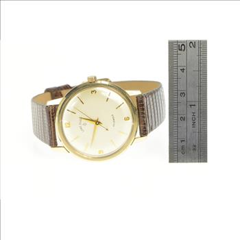 10K 1960's Lord Elgin Ford Retirement Vintage Watch - Men's