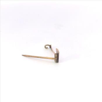 10K Axe Modern Woodmen of America MW of A Yellow Gold Pin/Brooch