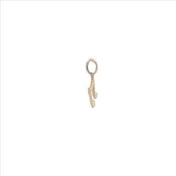 10K Eighth Note Music Musician Symbol Yellow Gold Charm/Pendant