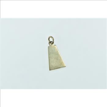 10K Enamel Shriners Symbol Ornate Yellow Gold Charm/Pendant