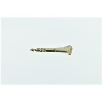 10K Light House Coastal Beach Architecture Yellow Gold Charm/Pendant