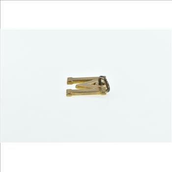 10K M Monogram Letter Initial Name Personalized Yellow Gold Charm/Pendant