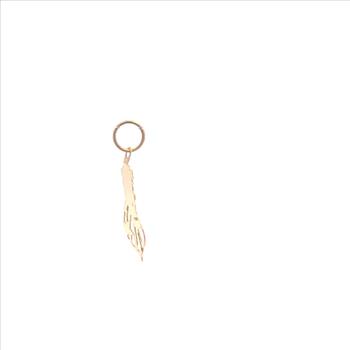 10K Princess Peach Nintendo Mario Bros Yellow Gold Charm/Pendant