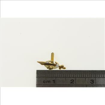 10K Shriners Scimitar Crescent Moon Lapel Yellow Gold Pin/Brooch
