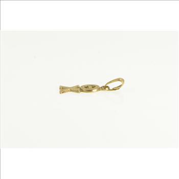 10K Theta Chi Greek Letter Fraternity Yellow Gold Charm/Pendant