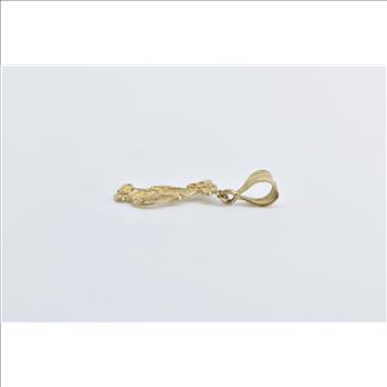 10K Tigger Winnie The Pooh Walt Disney Cartoon Yellow Gold Charm/Pendant