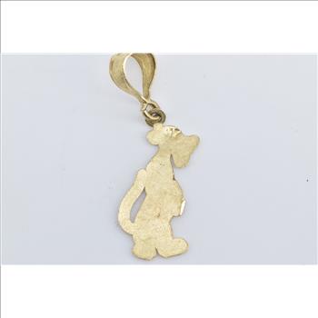 10K Tigger Winnie The Pooh Walt Disney Cartoon Yellow Gold Charm/Pendant