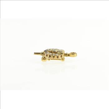 10K Victorian Sigma Theta Tau Nursing Honors Society Yellow Gold Pin/Brooch