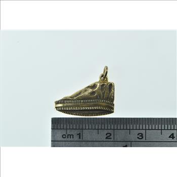 10K Vintage Chef Hat Cook Culinary Motif Yellow Gold Charm/Pendant