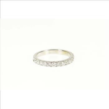 14K 0.75 Ctw Diamond Neil Lane Wedding Band White Gold Ring, Size 5.5