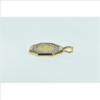 14K 0.84 Ctw 1927 Indian Head $5 Gold Eagle Coin Yellow Gold Pendant