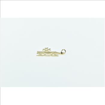 14K #1 Number One Mom Mother's Day Yellow Gold Charm/Pendant