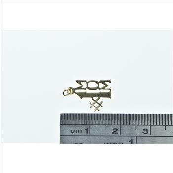 14K #1 Number One Mom Mother's Day Yellow Gold Charm/Pendant