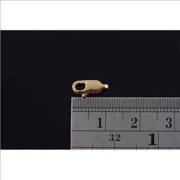 14K 10.5x5.1mm Lobster Claw Clasp Necklace Bracelet Replacement Yellow Gold