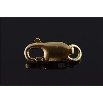 14K 13.75x5.25mm Lobster Claw Clasp Replacement Yellow Gold