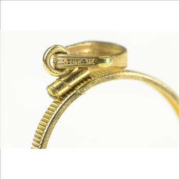 14K 1/4 oz. Gold Panda Coin Holder Bezel Yellow Gold Pendant