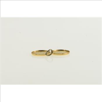 14K 1980 South African Krugerrand Mini Coin Yellow Gold Charm/Pendant