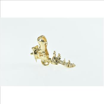 14K 3D Articulated Nursery Rhyme Old Lady Shoe Yellow Gold Charm/Pendant