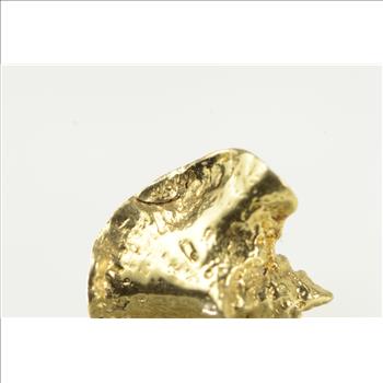 14K 3D Conch Shell Beach Ocean Motif Yellow Gold Charm/Pendant