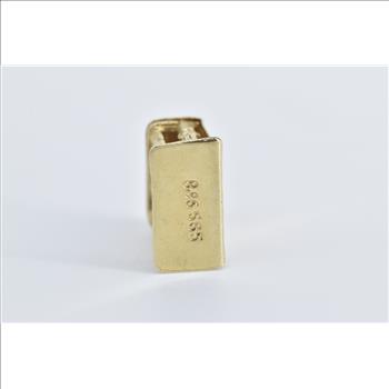 14K 3D Egyptian Temple Queen Hatshepsut Travel Yellow Gold Charm/Pendant