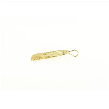 14K Aquarius Astrology Zodiac Sign Ganymede Yellow Gold Charm/Pendant