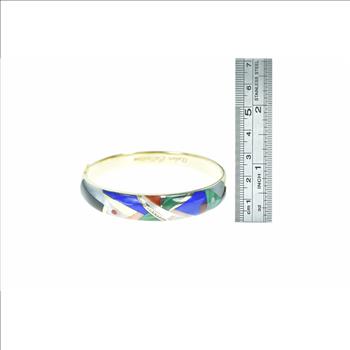 14K Asch Grossbardt Diamond Geometric Yellow Gold Bracelet 7