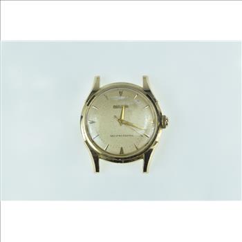 14K Bulova Self Wind Vintage Yellow Gold Watch - Men's
