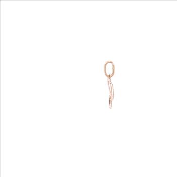 14K C Cursive Letter Initial Monogram Yellow Gold Charm/Pendant