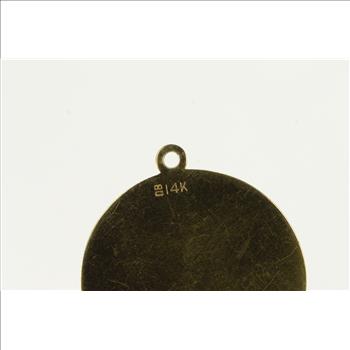 14K Capricorn Astrology Zodiac Sign Symbol Yellow Gold Charm/Pendant