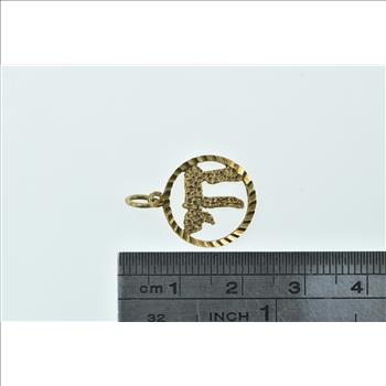 14K Chai Hebrew Life Symbol Vintage Yellow Gold Charm/Pendant