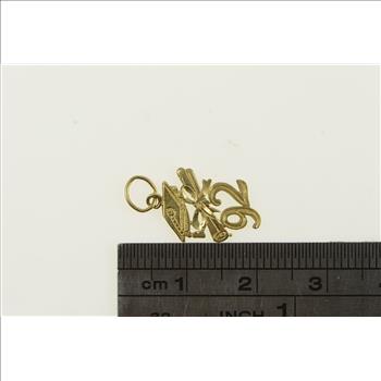 14K Class of '92 Graduation Cap Diploma Yellow Gold Charm/Pendant