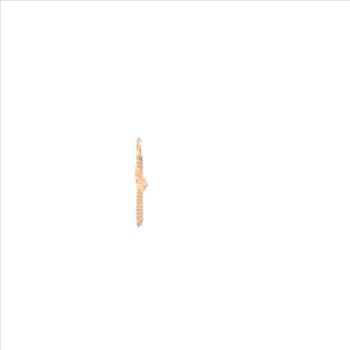 14K Cross Christian Faith Religious Symbol Yellow Gold Charm/Pendant