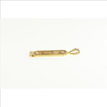 14K Egyptian Hieroglyphic Cartouche Tablet Yellow Gold Charm/Pendant