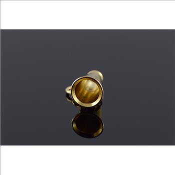 14K G Cheerleader Enamel Cheerleading Megaphone Yellow Gold Charm/Pendant