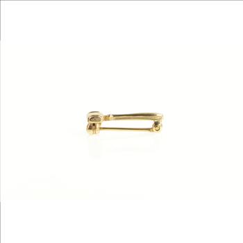 14K Gavel Justice Symbol Judge Lawyer Lapel Yellow Gold Pin/Brooch