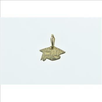 14K Graduation Cap Graduate College High School Yellow Gold Charm/Pendant