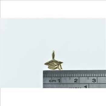 14K Graduation Cap Graduate College High School Yellow Gold Charm/Pendant