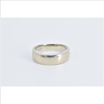 14K Love Vera Wang Sapphire Men's Wedding Band White Gold Ring, Size 9.75