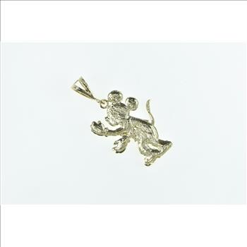 14K Mickey Mouse Walt Disney Prod. Cartoon Yellow Gold Charm/Pendant