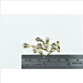 14K Mickey Mouse Walt Disney Prod. Cartoon Yellow Gold Charm/Pendant