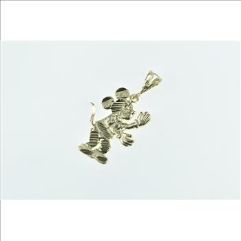 14K Mickey Mouse Walt Disney Prod. Cartoon Yellow Gold Charm/Pendant