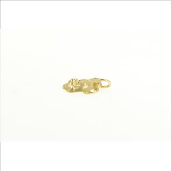 14K Minnie Mouse Head Walt Disney Character Yellow Gold Charm/Pendant