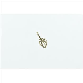 14K Palm Tree Tropical Motif Beach Travel Yellow Gold Charm/Pendant