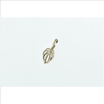 14K Palm Tree Tropical Motif Beach Travel Yellow Gold Charm/Pendant