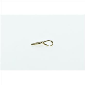 14K Palm Tree Tropical Motif Beach Travel Yellow Gold Charm/Pendant